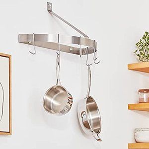 Cuisinart Chef's Classic Half-Circle Wall-Mount Pot Rack,   24" wide x 12" deep